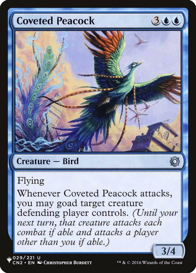 Coveted Peacock [The List] Magic: The Gathering
