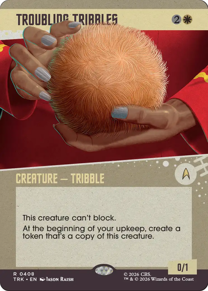 Troubling Tribbles (Showcase) [Star Trek] Magic: The Gathering