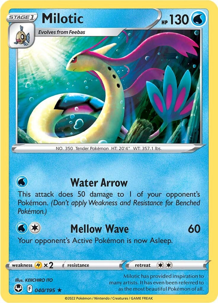 Milotic (040/195) [Sword & Shield: Silver Tempest] Pokémon