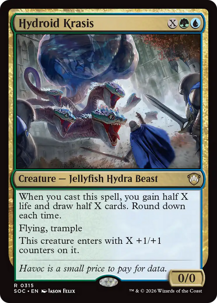 Hydroid Krasis [Secrets of Strixhaven Commander] Magic: The Gathering