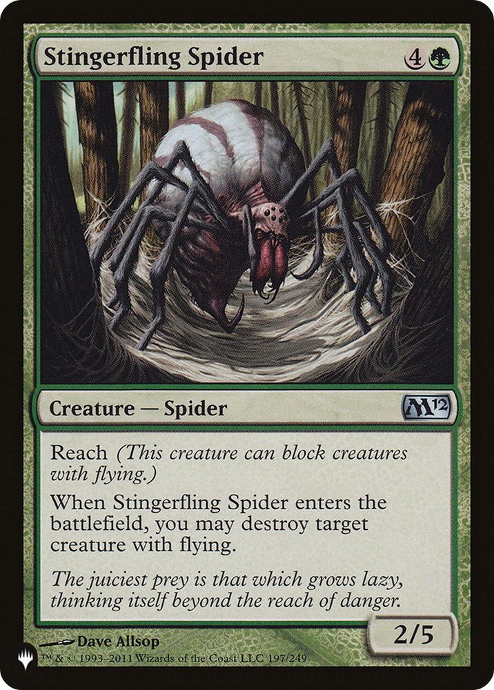 Stingerfling Spider [The List] Magic: The Gathering