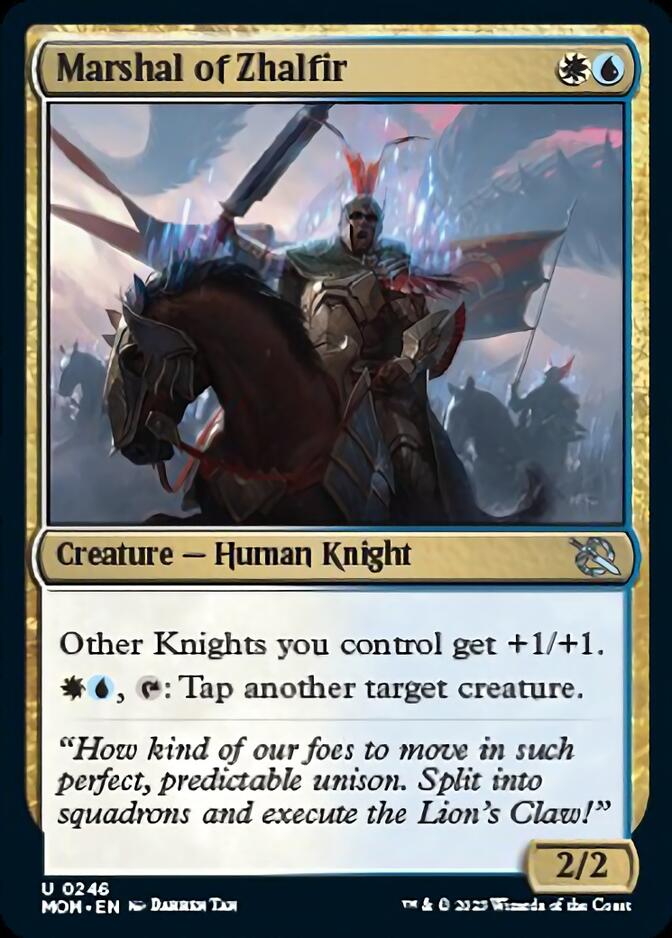 Marshal of Zhalfir [March of the Machine] Magic: The Gathering