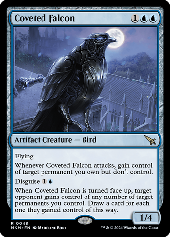 Coveted Falcon [Murders at Karlov Manor] Magic: The Gathering