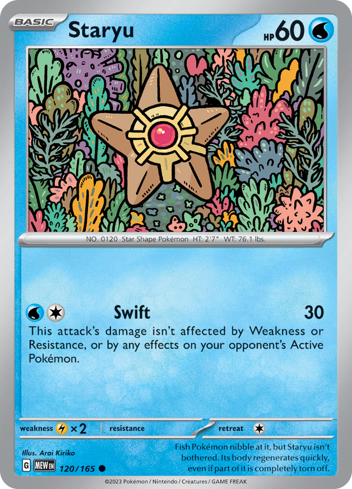 Staryu (120/165) [Scarlet & Violet 151] Pokémon