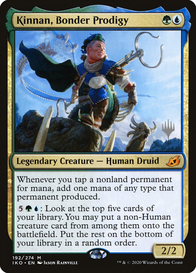 Kinnan, Bonder Prodigy (Promo Pack) [Ikoria: Lair of Behemoths Promos] Magic: The Gathering