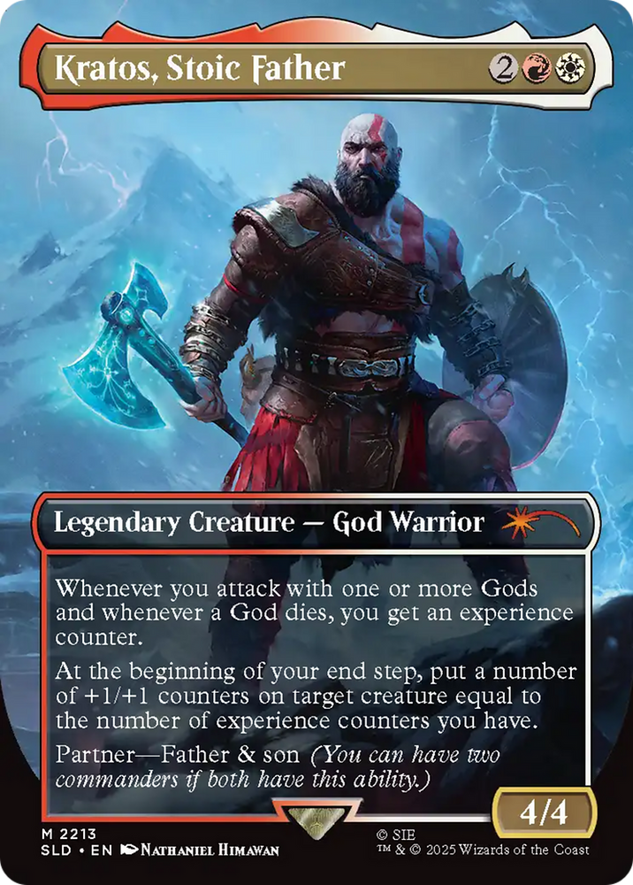 Kratos, Stoic Father [Secret Lair Drop Series] Magic: The Gathering