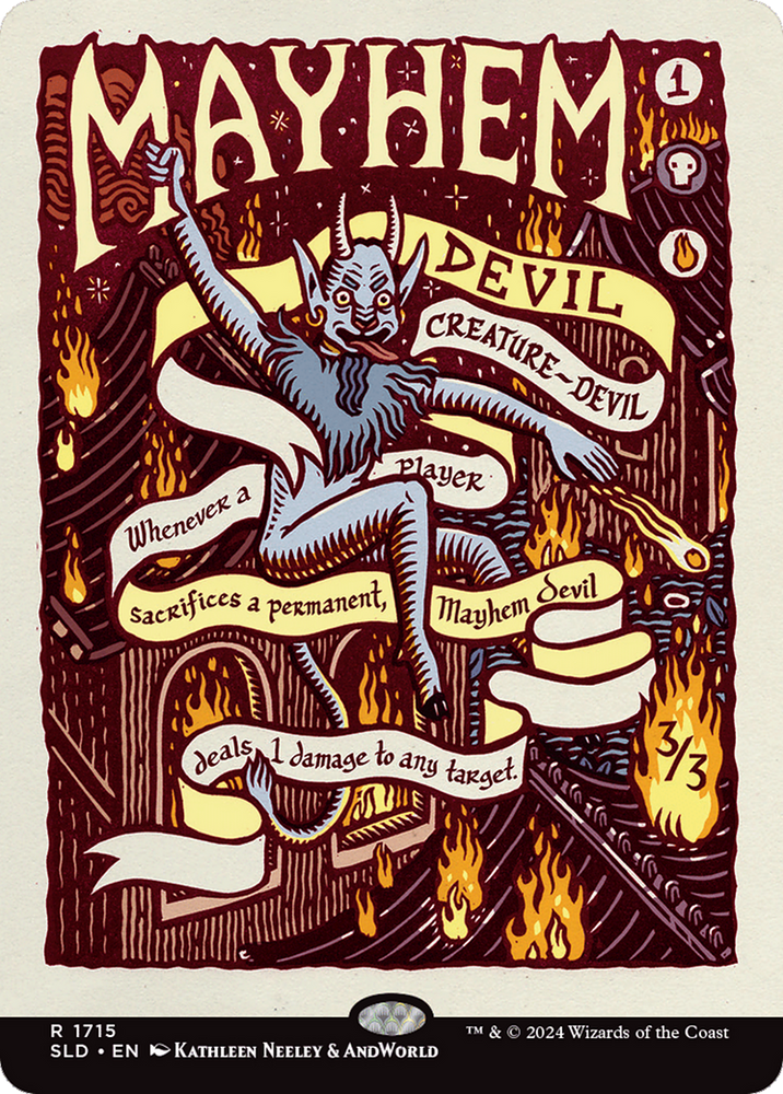 Mayhem Devil [Secret Lair Drop Series] Magic: The Gathering