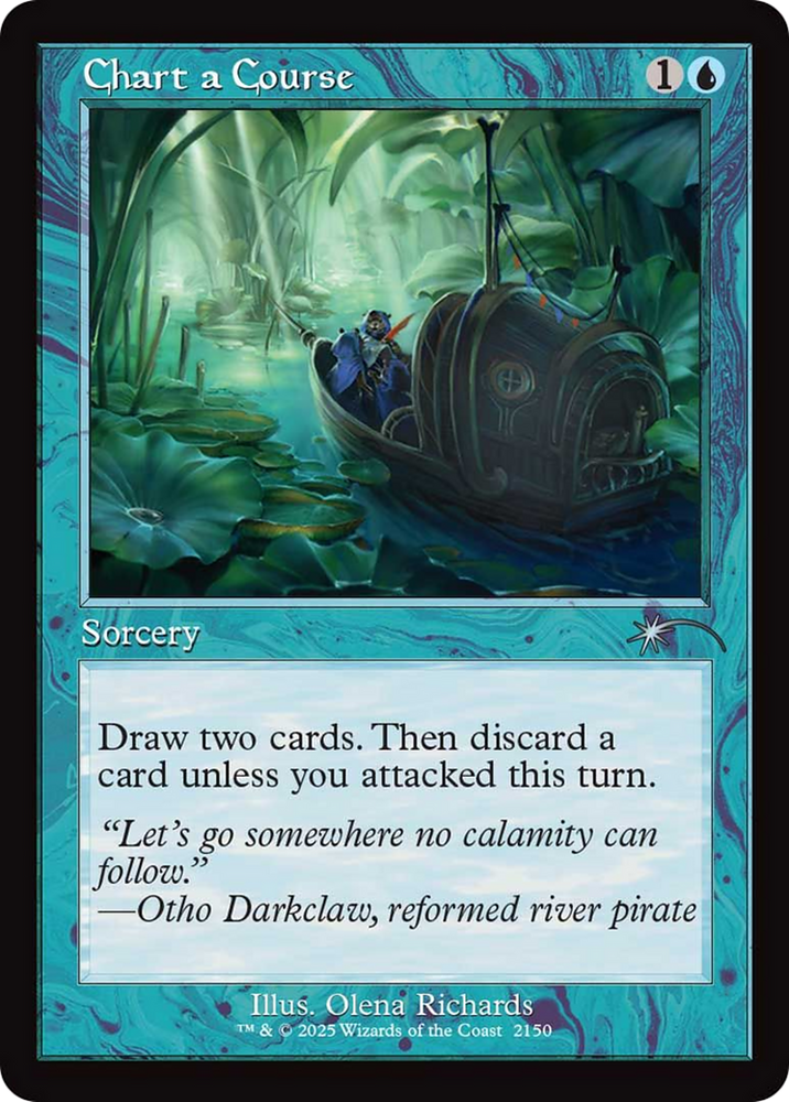 Chart a Course (Retro Frame) [Secret Lair Drop Series] Magic: The Gathering