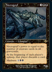 Necrogoyf (Retro Foil Etched) [Modern Horizons 2] Magic: The Gathering