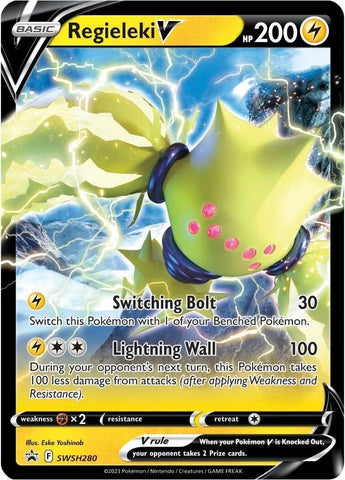 Regieleki V (SWSH280) [Sword & Shield: Black Star Promos] Pokémon