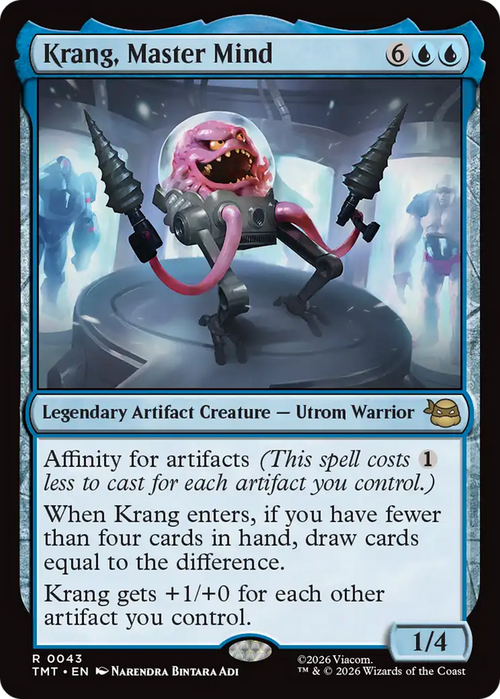 Krang, Master Mind [Teenage Mutant Ninja Turtles] Magic: The Gathering