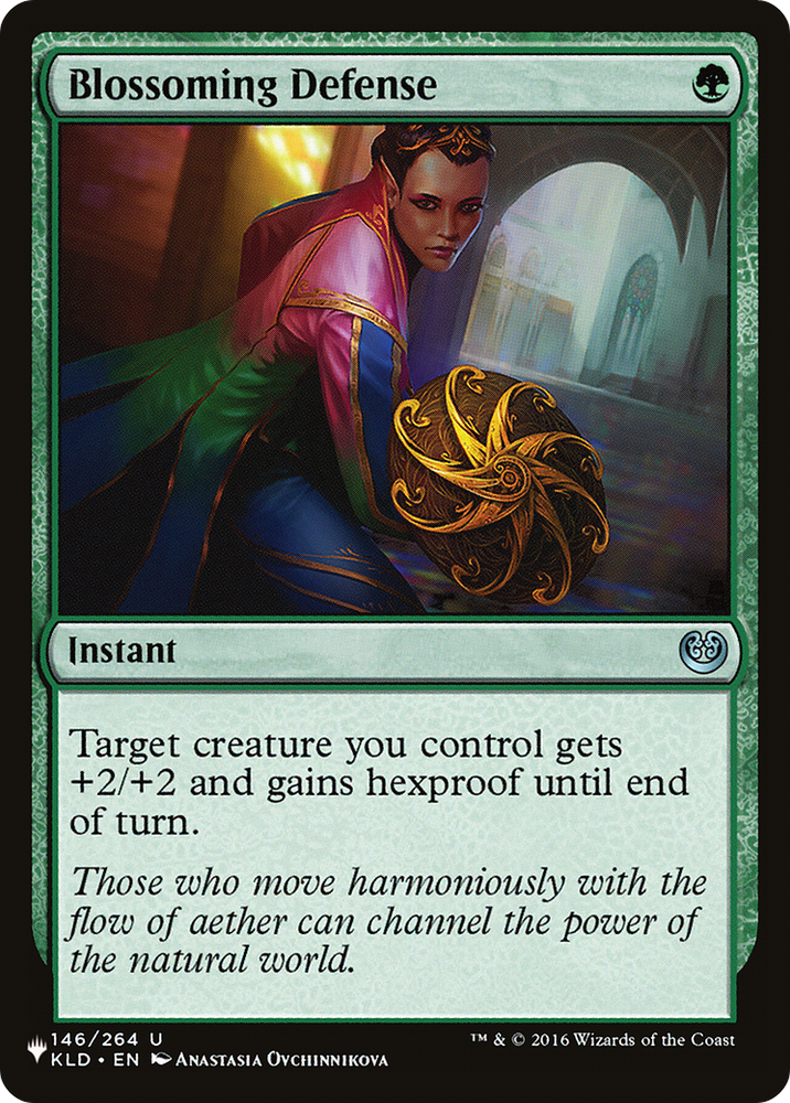 Blossoming Defense [The List] Magic: The Gathering