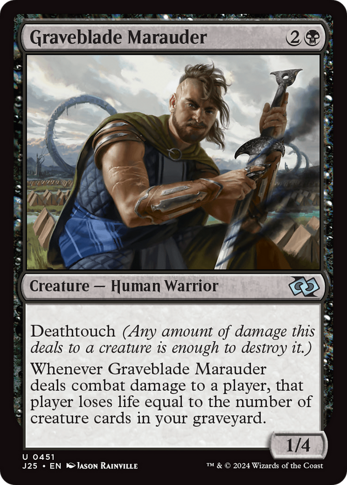Graveblade Marauder [Foundations Jumpstart] Magic: The Gathering