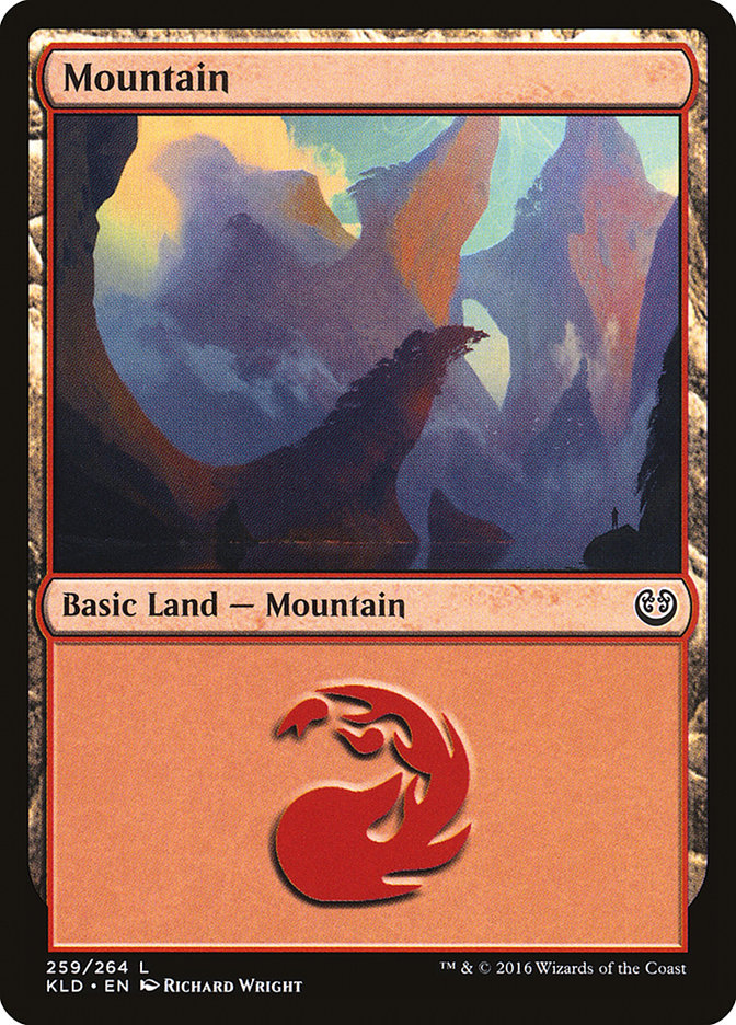 Mountain (259) [Kaladesh] Magic: The Gathering