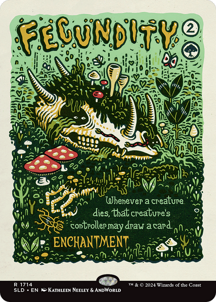 Fecundity [Secret Lair Drop Series] Magic: The Gathering