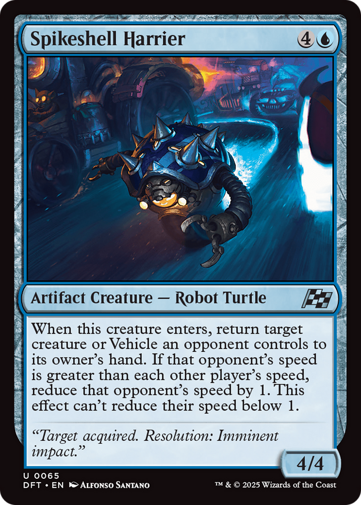Spikeshell Harrier [Aetherdrift] Magic: The Gathering