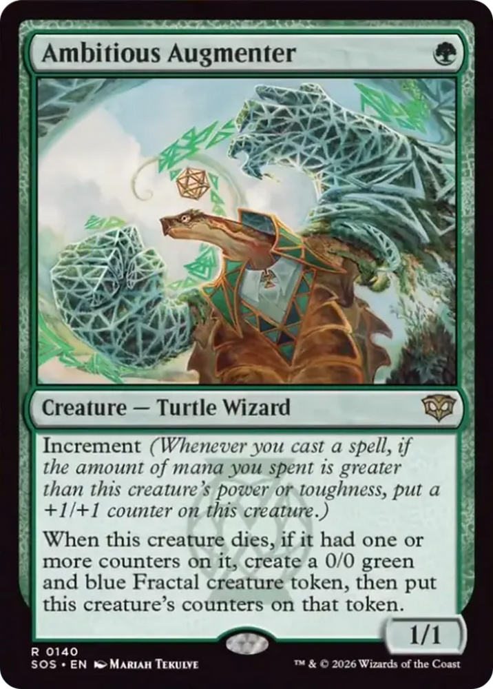 Ambitious Augmenter [Secrets of Strixhaven] Magic: The Gathering