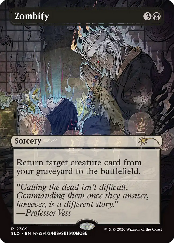 Zombify [Secret Lair Drop Series] Magic: The Gathering