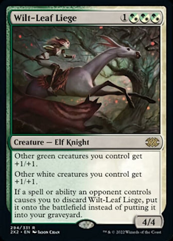 Wilt-Leaf Liege [Double Masters 2022] Magic: The Gathering