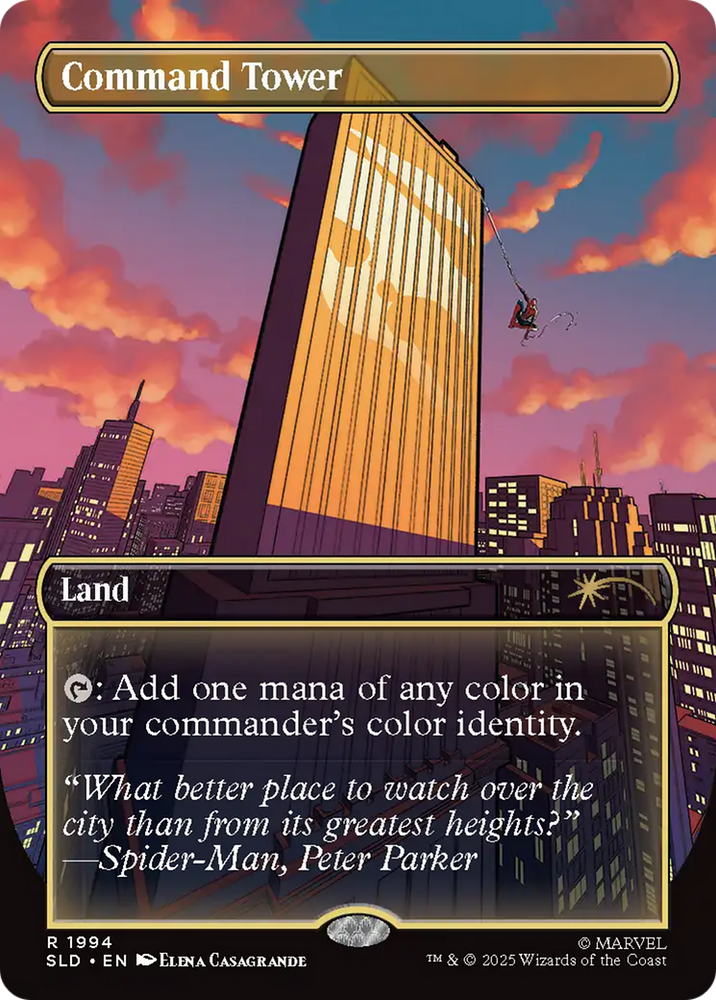 Command Tower (1994) (Rainbow Foil) [Secret Lair Drop Series] Magic: The Gathering