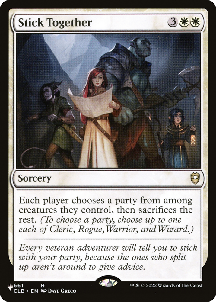 Stick Together (CLB) [The List] Magic: The Gathering