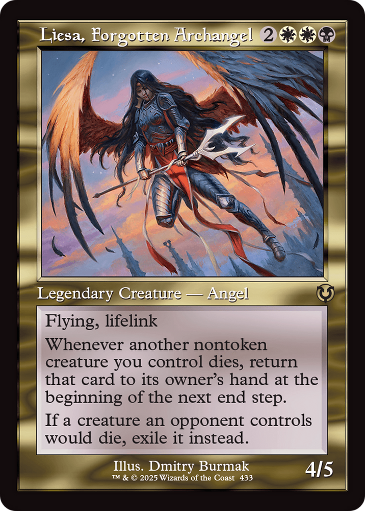 Liesa, Forgotten Archangel (Retro Frame) [Innistrad Remastered] Magic: The Gathering