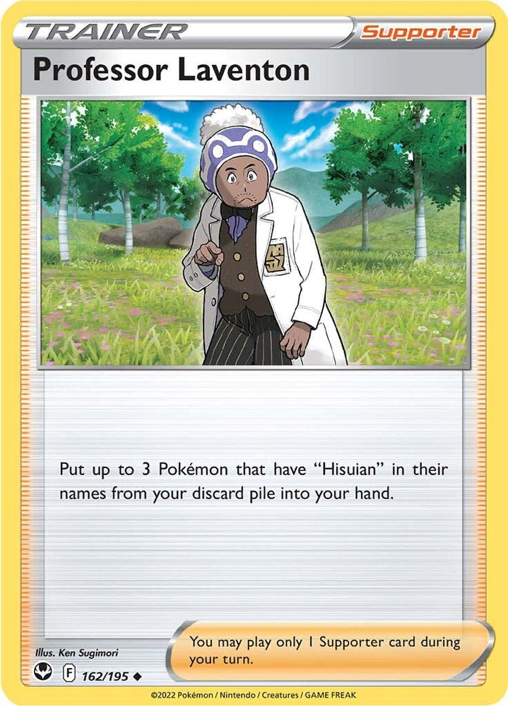 Professor Laventon (162/195) [Sword & Shield: Silver Tempest] Pokémon