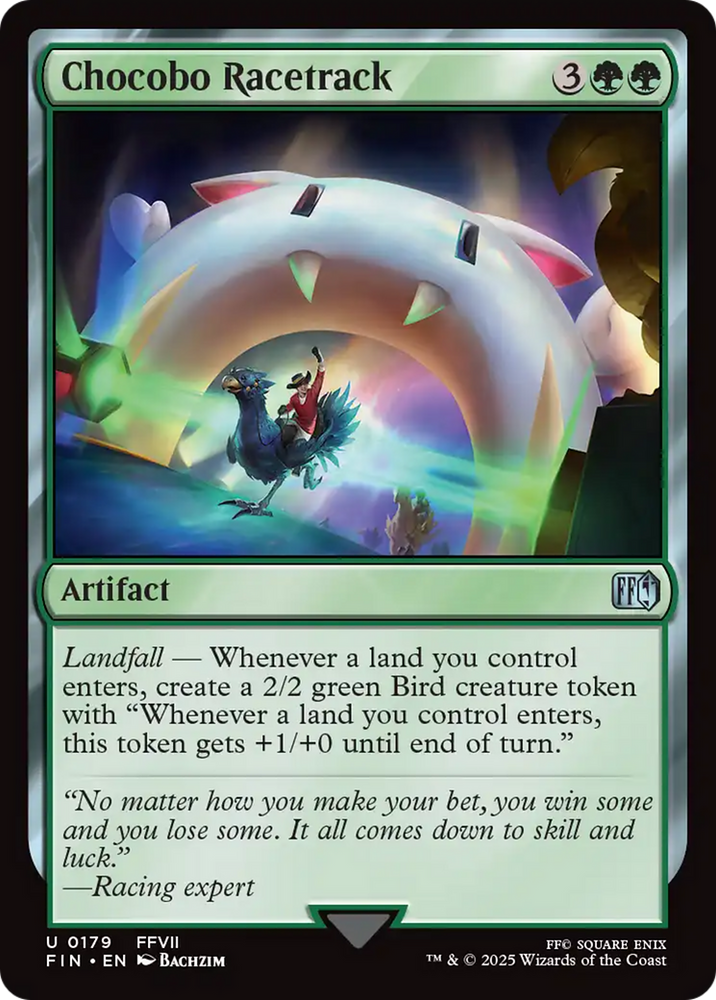 Chocobo Racetrack [FINAL FANTASY] Magic: The Gathering