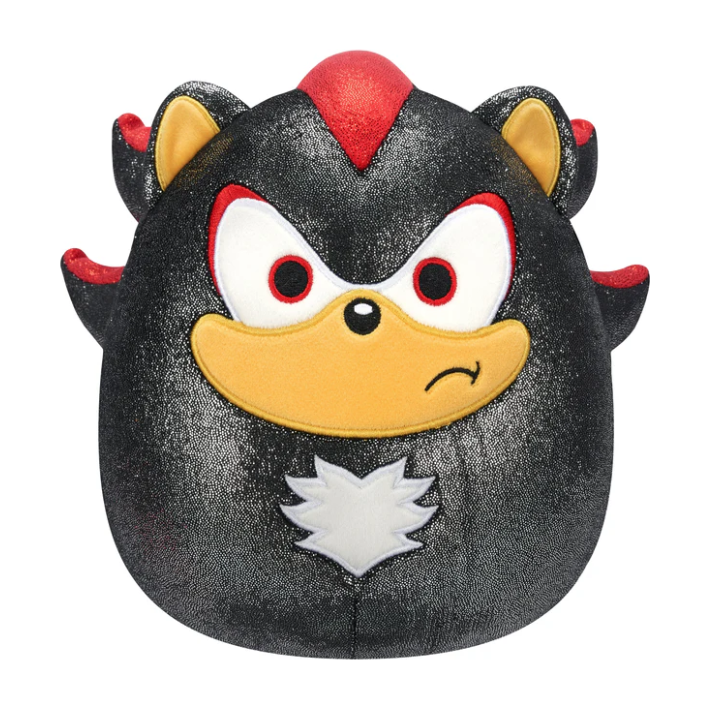 Squishmallow Sega Metallic Plush Toy 8" Sonic SHADOW