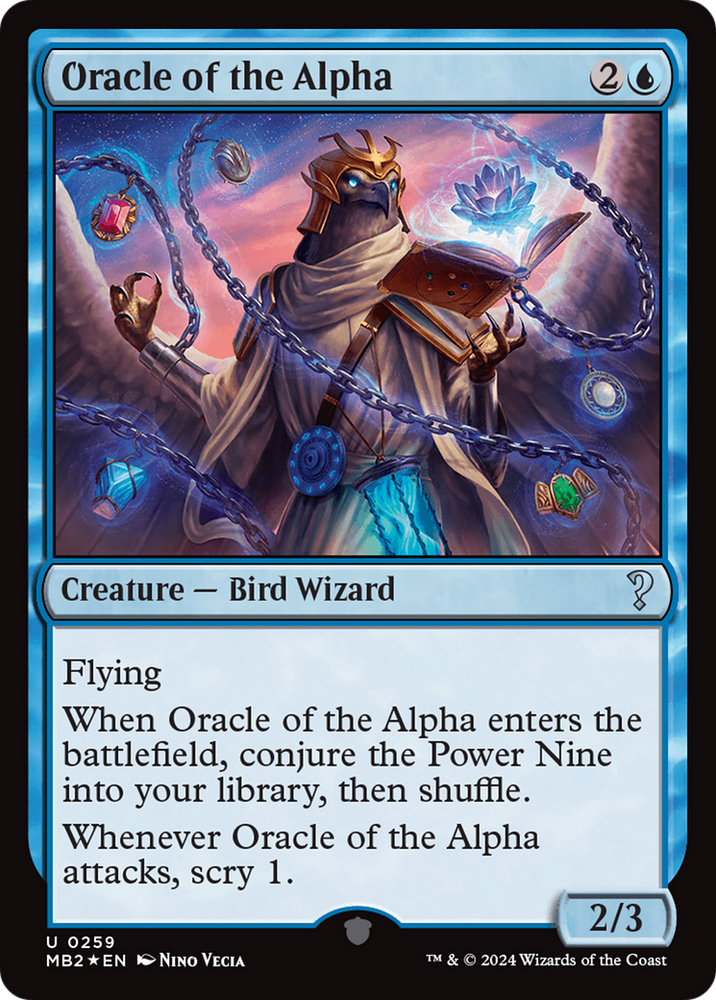 Oracle of the Alpha [Mystery Booster 2] Magic: The Gathering