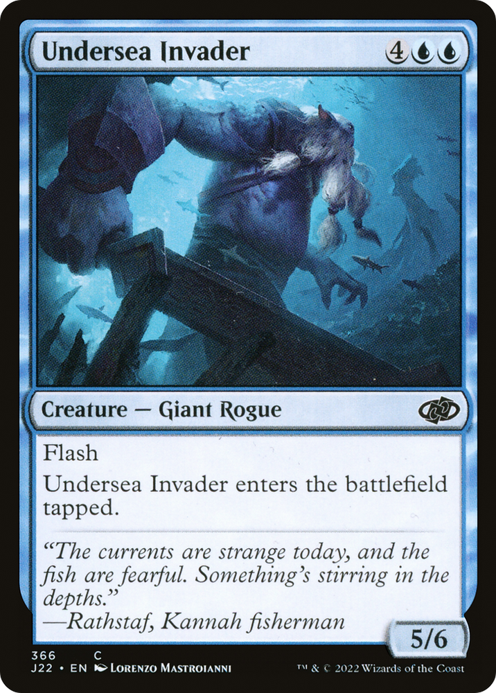 Undersea Invader [Jumpstart 2022] Magic: The Gathering