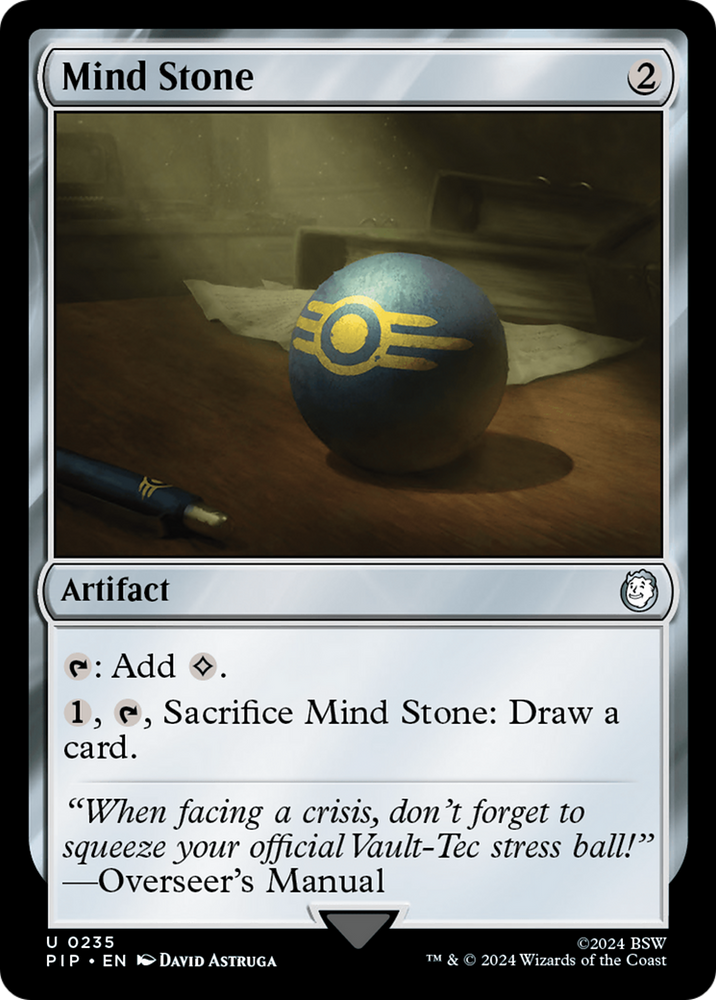 Mind Stone [Fallout] Magic: The Gathering