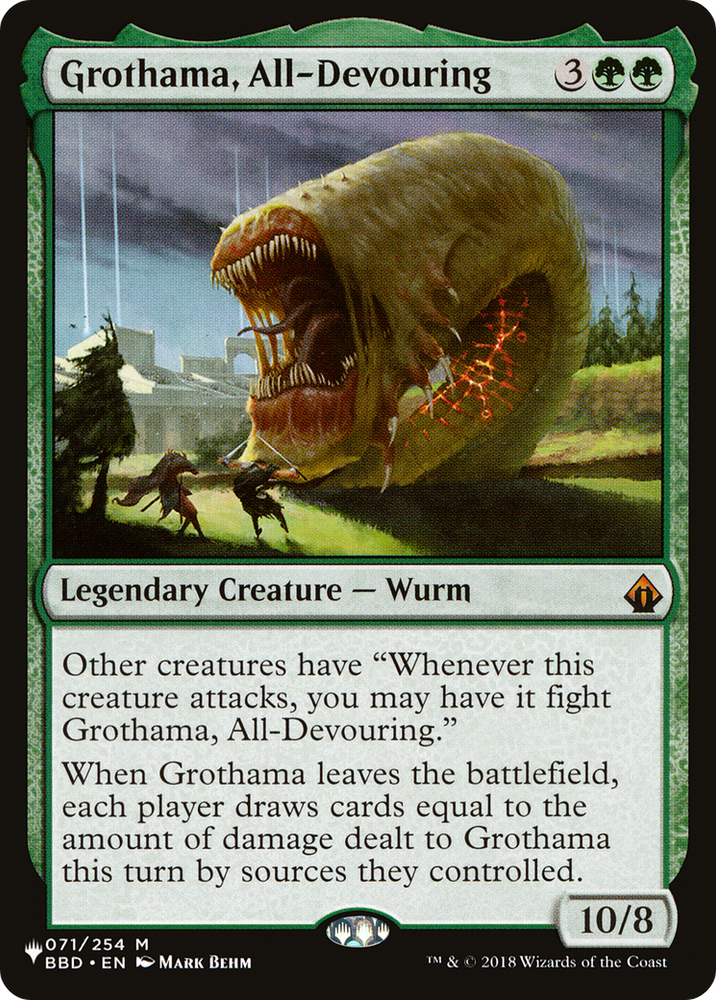 Grothama, All-Devouring [The List] Magic: The Gathering