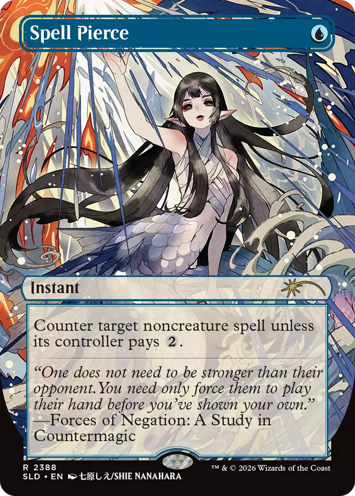 Spell Pierce (2388) [Secret Lair Drop Series] Magic: The Gathering
