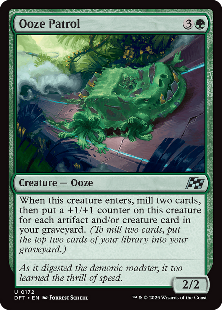 Ooze Patrol [Aetherdrift] Magic: The Gathering