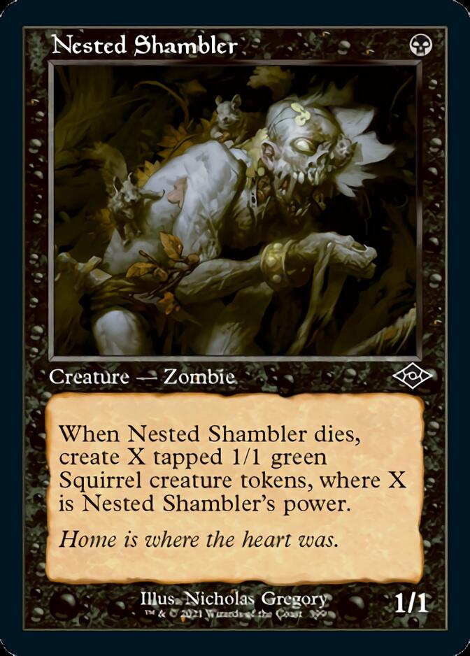 Nested Shambler (Retro) [Modern Horizons 2] Magic: The Gathering