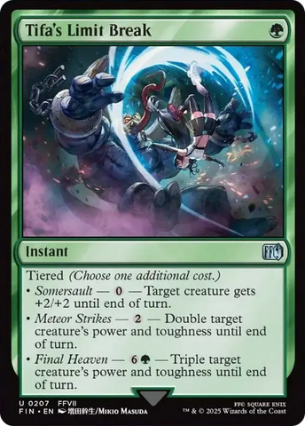 Tifa's Limit Break [FINAL FANTASY] Magic: The Gathering