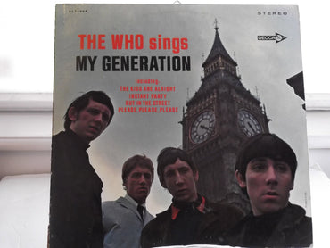 The Who Sings My Generation (Stereo) In Shrink VINYL