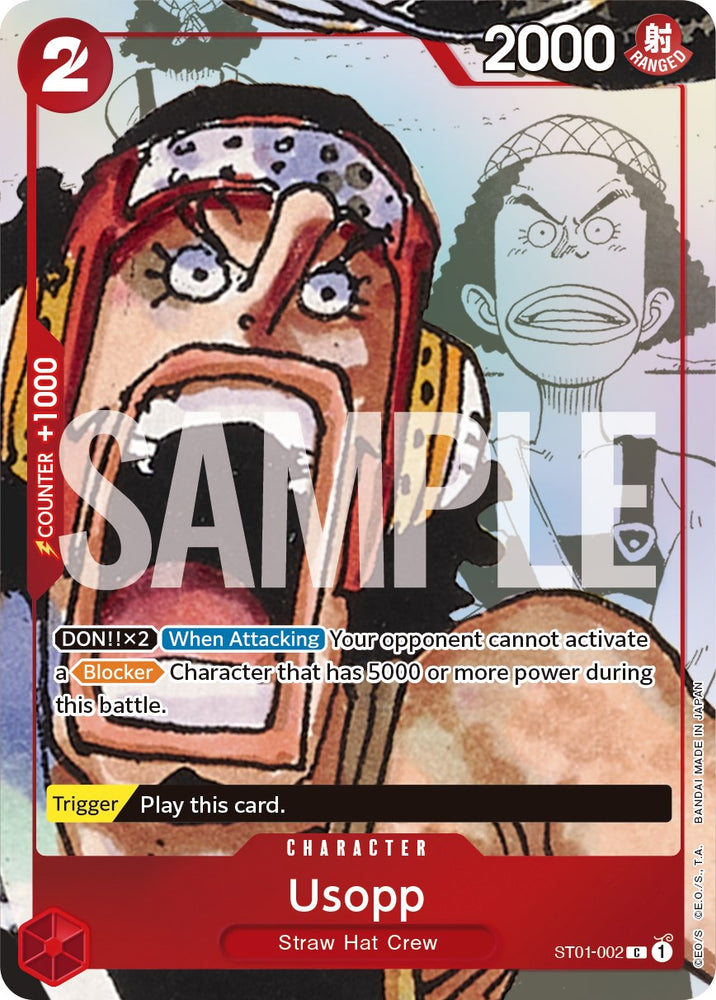 Usopp (Alternate Art) [One Piece Promotion Cards] Bandai