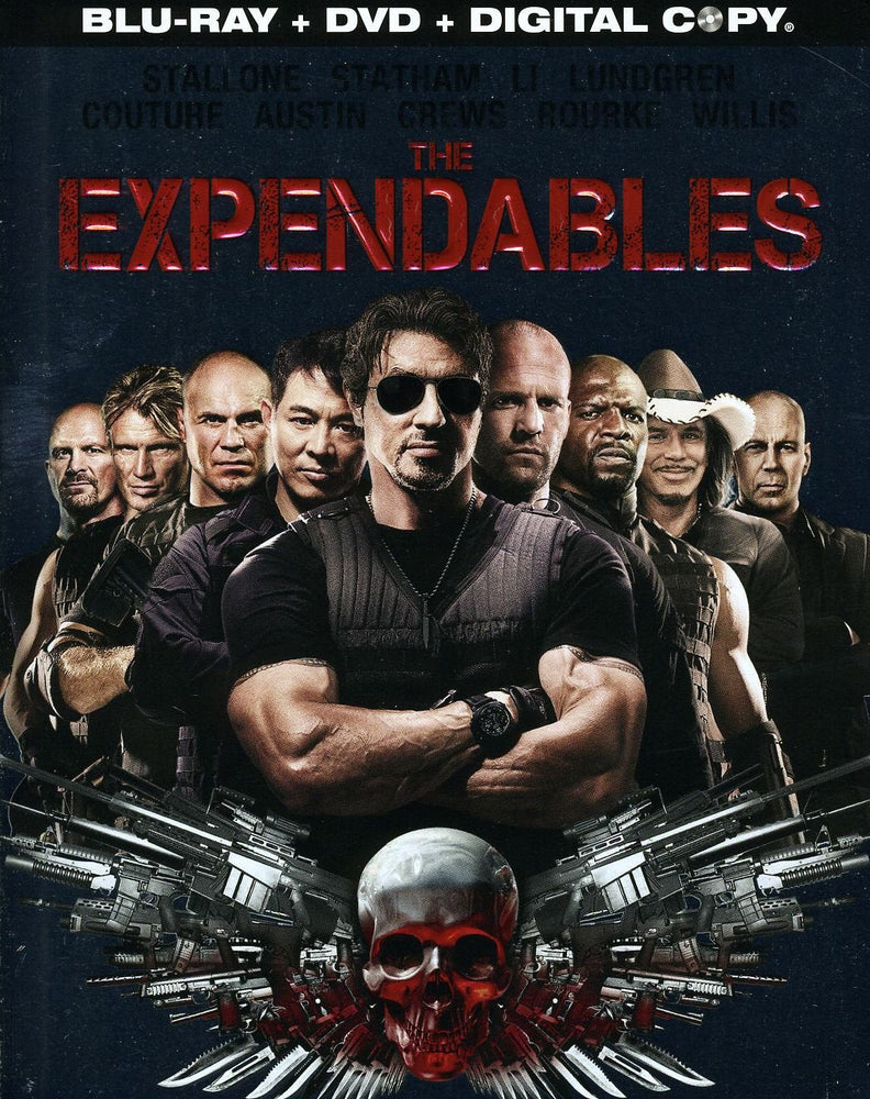 Expendables - Stallone, Statham, Li, Lundgren Blu-ray BLUERAY