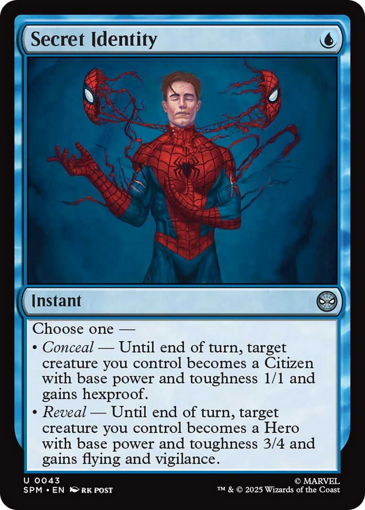 Secret Identity [Marvel's Spider-Man] Magic: The Gathering