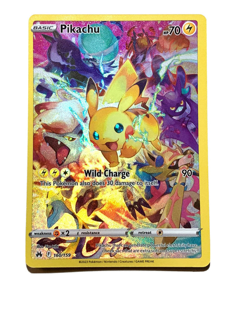 Pokemon - Pikachu 160/159 - Crown Zenith - Secret Rare Card Pokémon