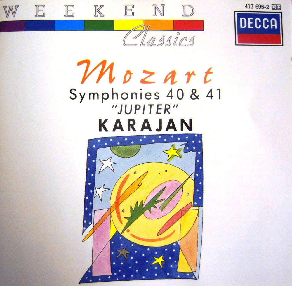 Mozart: Symphonies Nos. 40, & 41 - Jupiter ~ Karajan CD