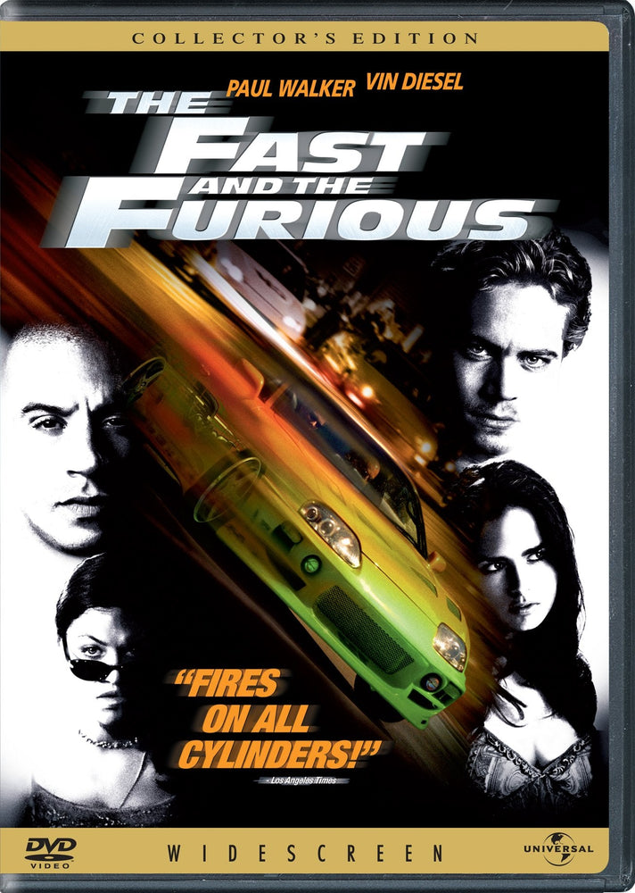 The Fast and the Furious DVD
