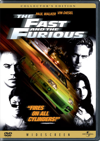 The Fast and the Furious DVD