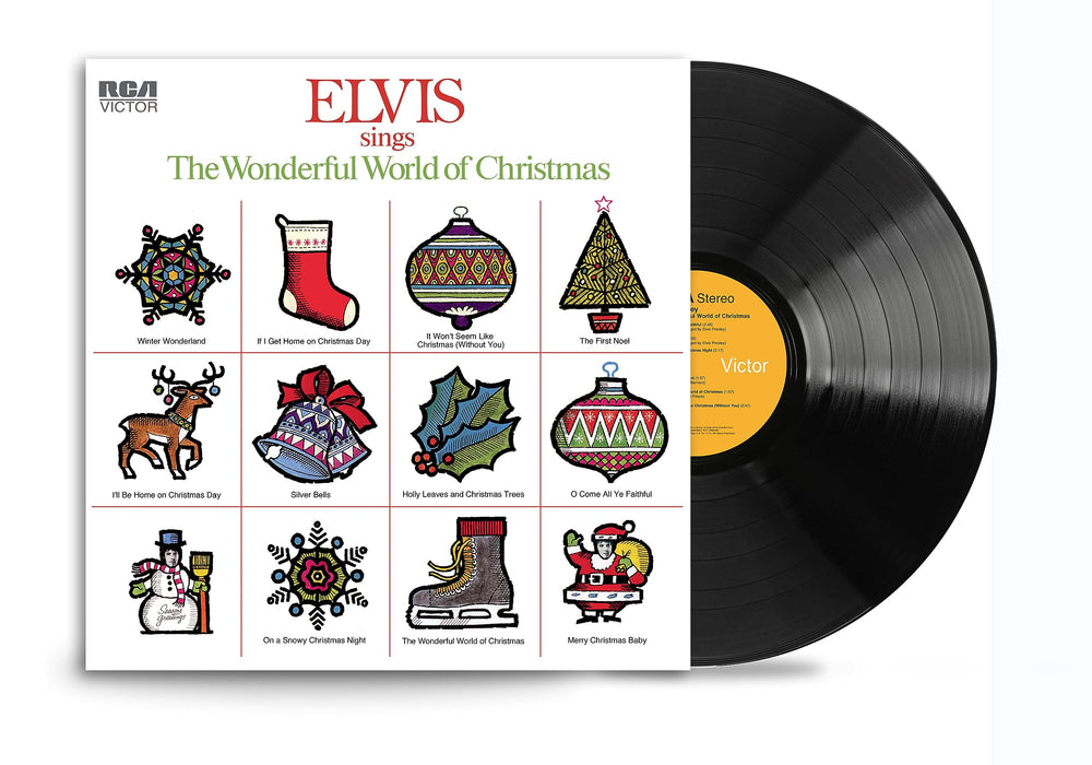 Elvis Sings The Wonderful World Of Christmas VINYL