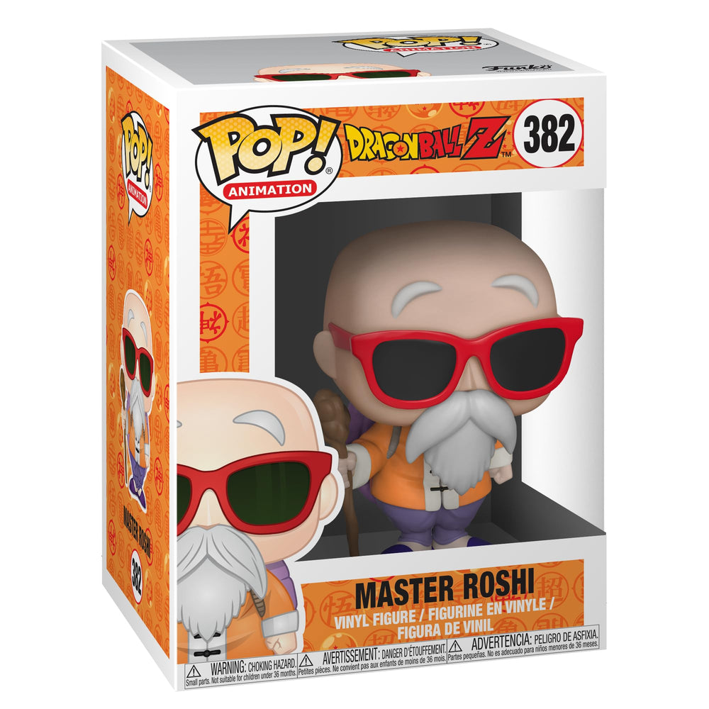 Funko Pop Animation: Dragonball Z - Master Roshi Collectible Figure, Multicolor FUNKO