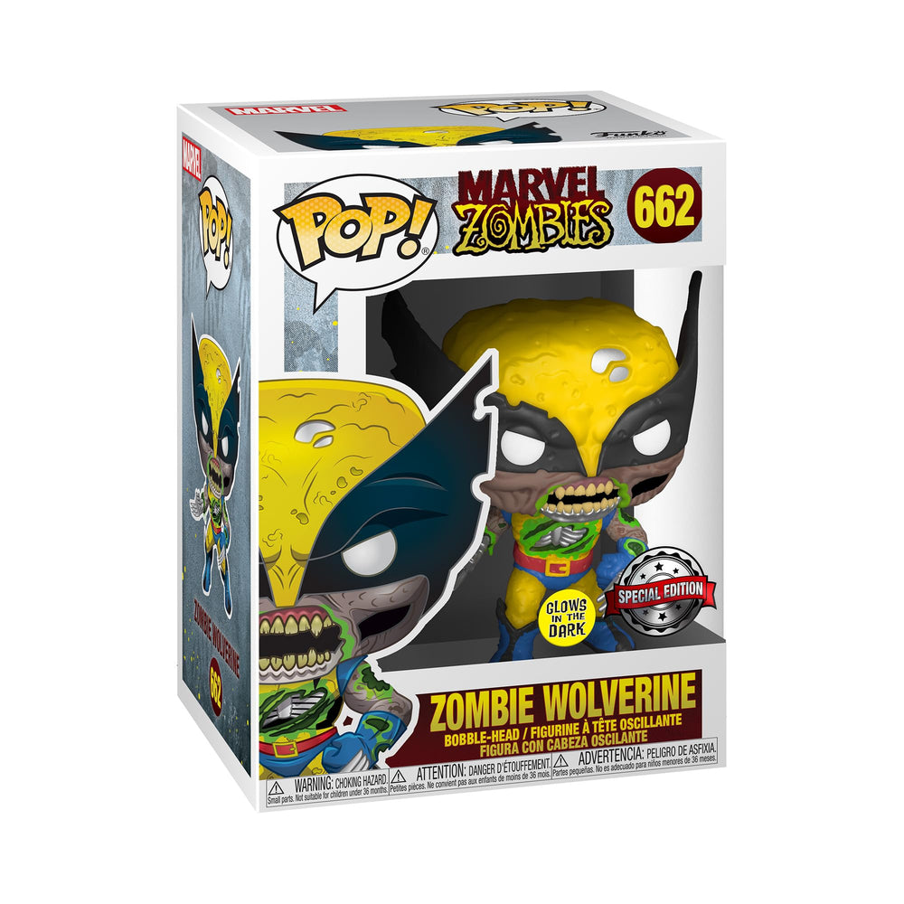Funko POP! Marvel: Marvel Zombies - Wolverine - Glow in the Dark FUNKO