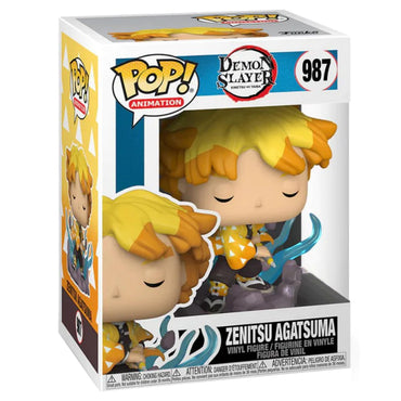 Funko Pop! Demon Slayer Zenitsu Agatsuma Funimation 2022 Exclusive FUNKO