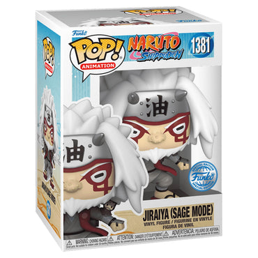 Funko Pop! Animation Naruto Shippuden: Jiraiya Sage Mode (Toad) Sanin Special Edition Multicolor Exclusive Vinyl Figure #1381 FUNKO